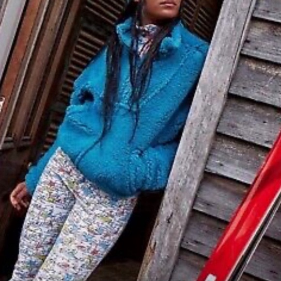 NWT Free People Nantucket Fleece Pullover - Picture 3 of 3